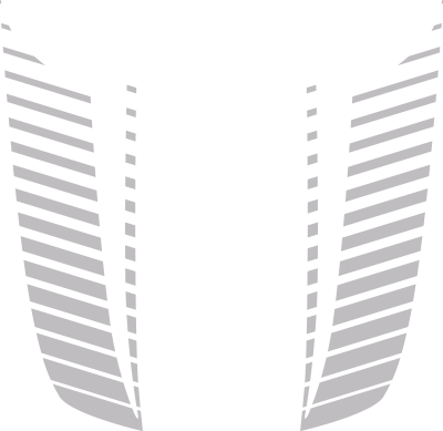 2015-2017 Mustang Inverted Spear Hood Stripes graphic design style 02 image.