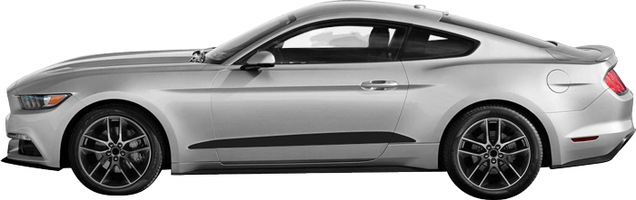 Image of Lower Side Scallop Spears on 2015 Ford Mustang