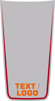 2015-2017 Mustang Main Hood Decals graphic design style 05 image.