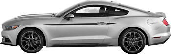 Image of Upper Side Accent Stripes on the 2015 Ford Mustang